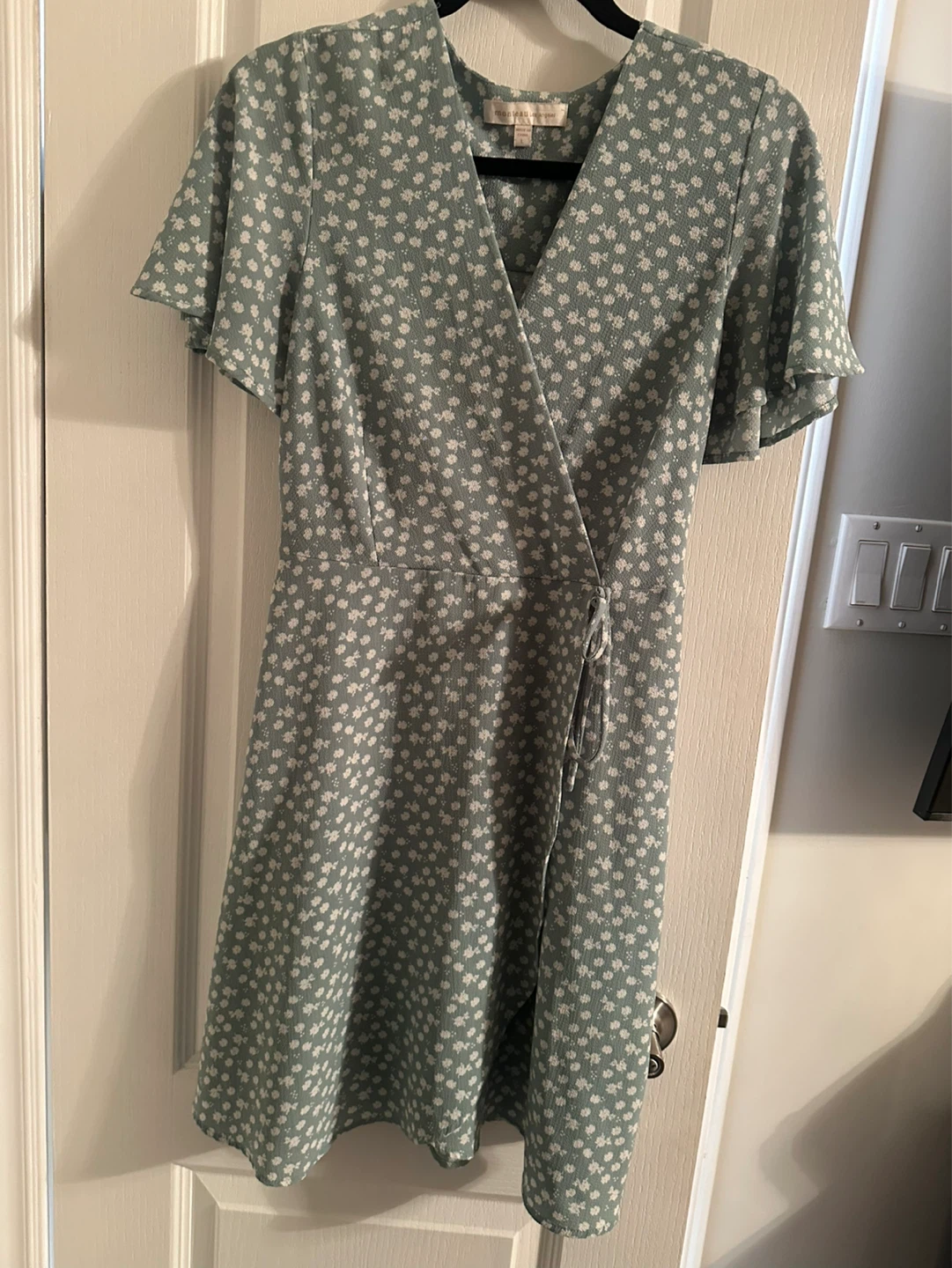 Monteau Floral Wrap Dress Size L
