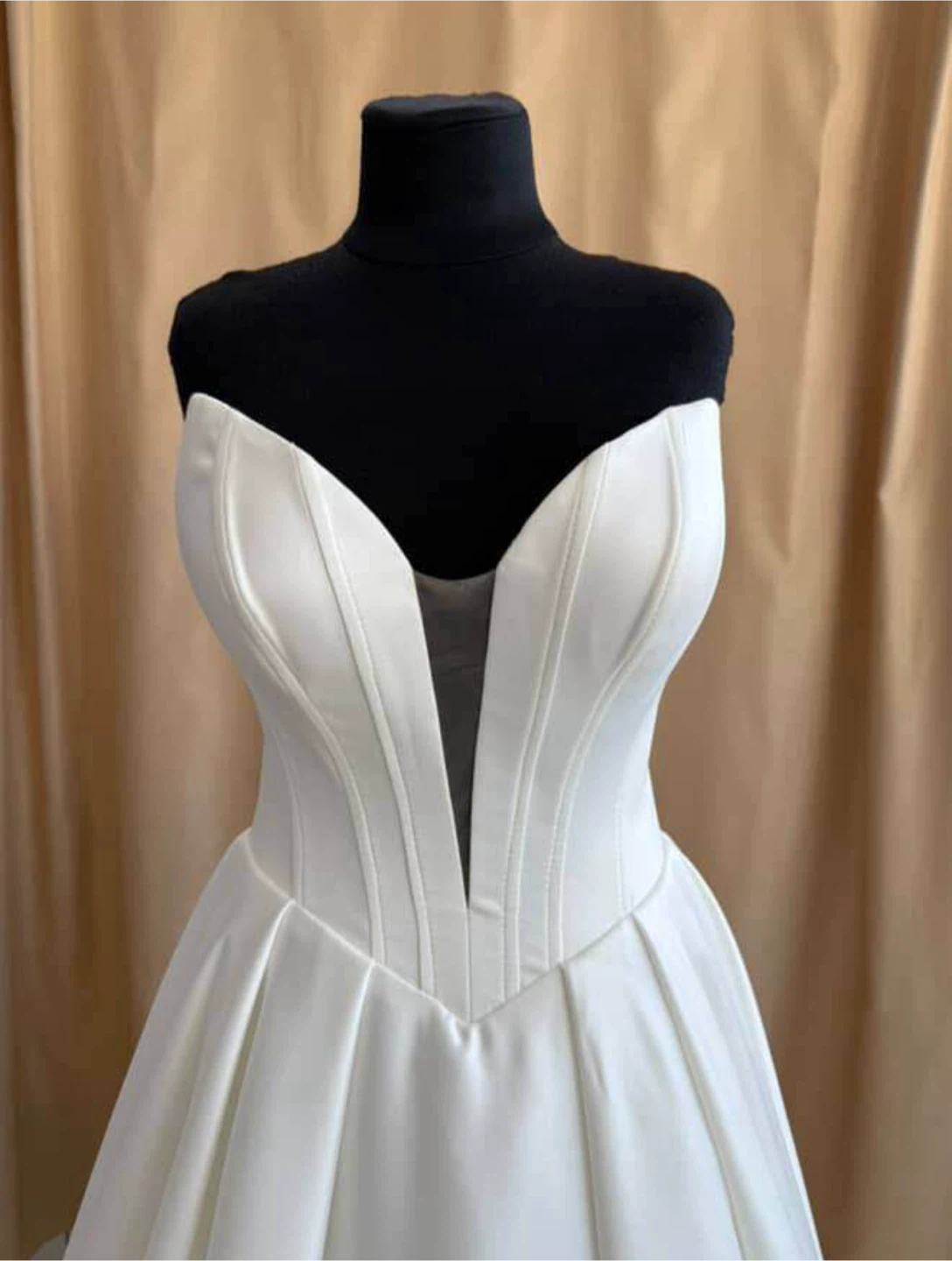 Satin Wedding Dress