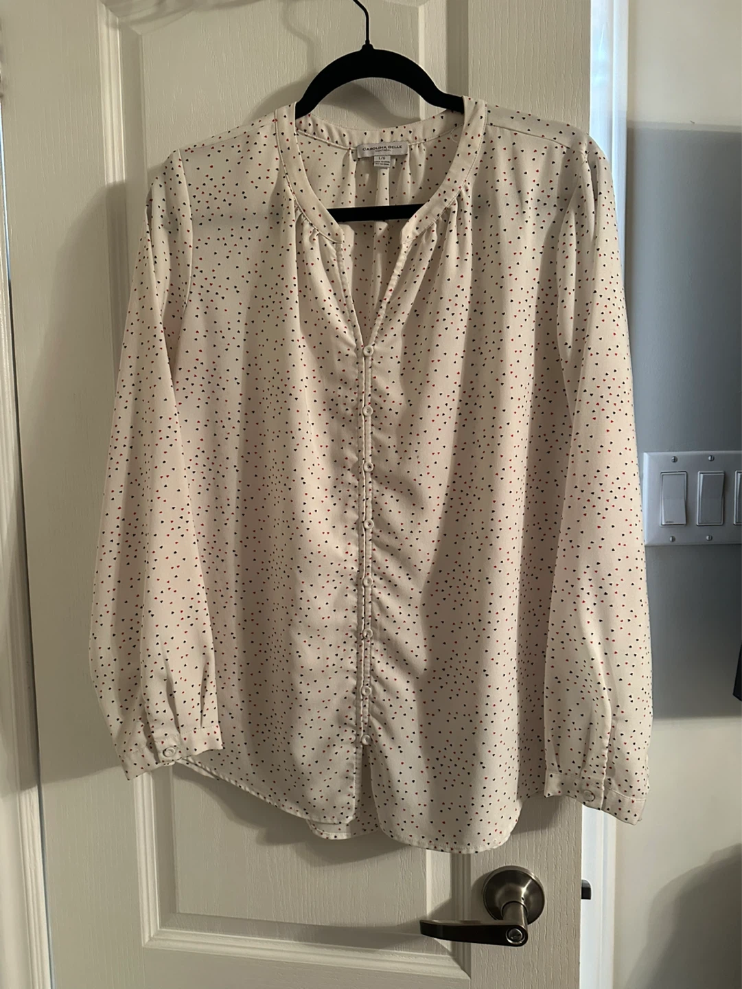 Carolina Belle Polka Dot Blouse L/G