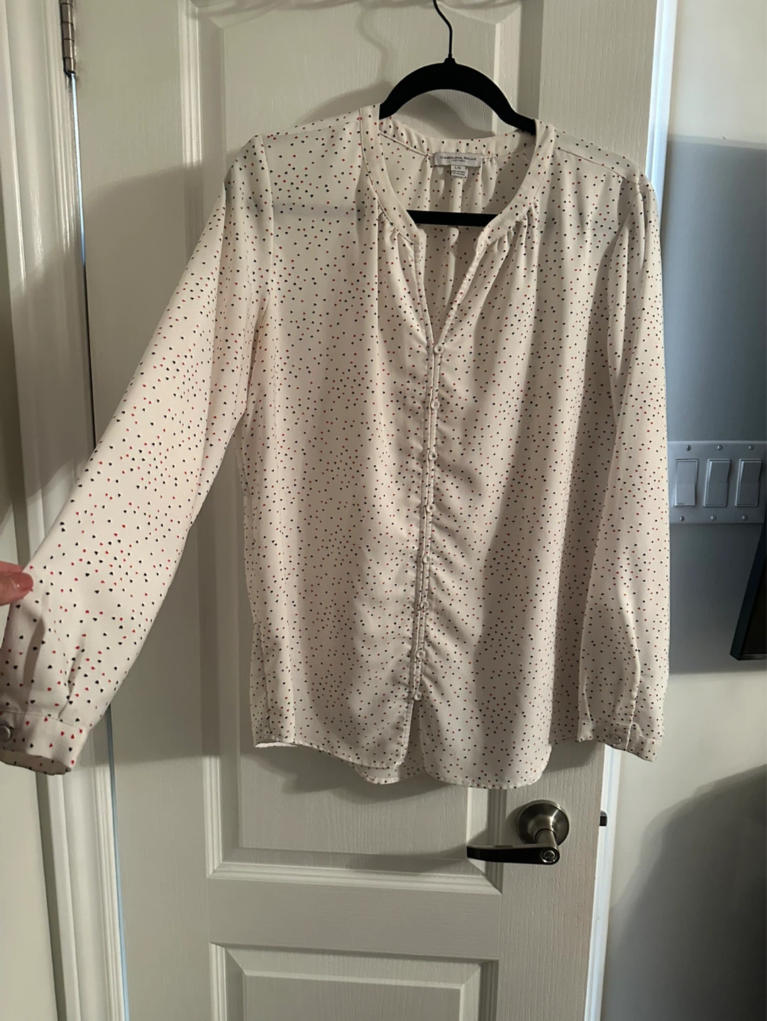 Carolina Belle Polka Dot Blouse L/G - photo 3