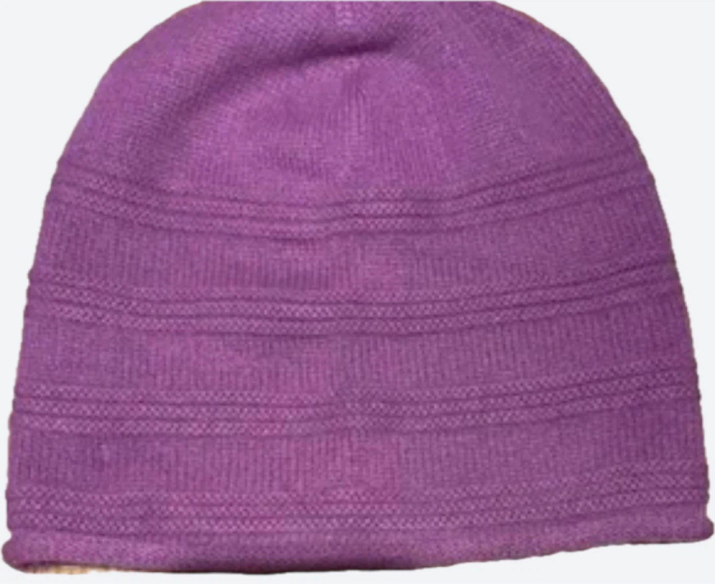 Vintage Cashmere Purple Beanie Lightweight