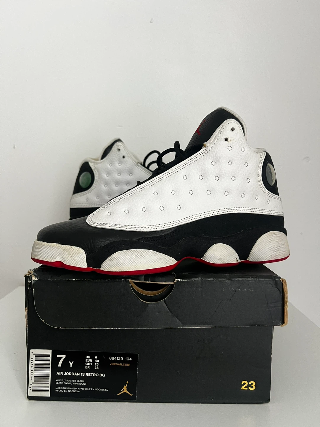 Air Jordan 13 Retro BG "Playground" Shoes Size 7Y