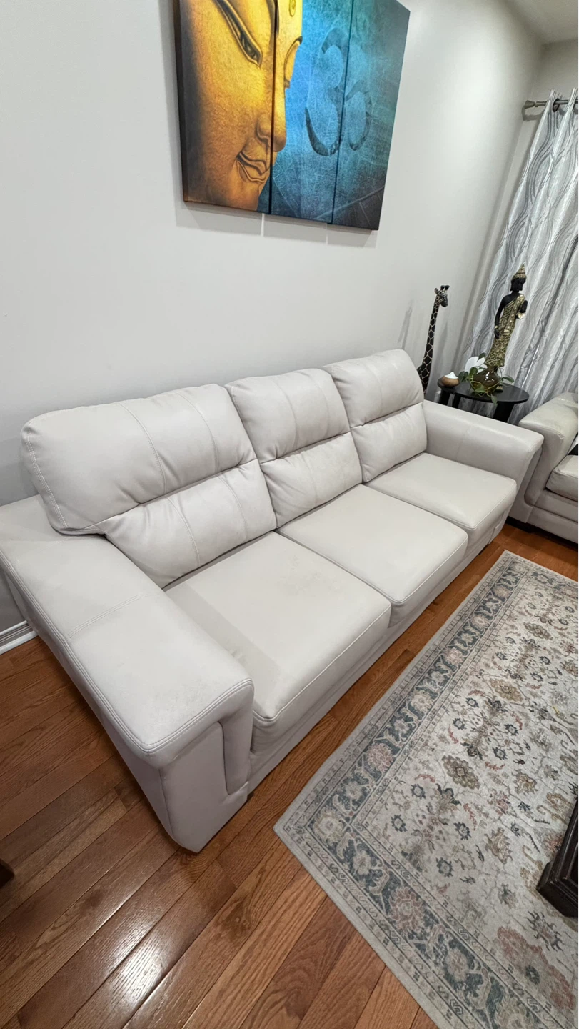 Cream Sofa Set - 2 & 3 Seater