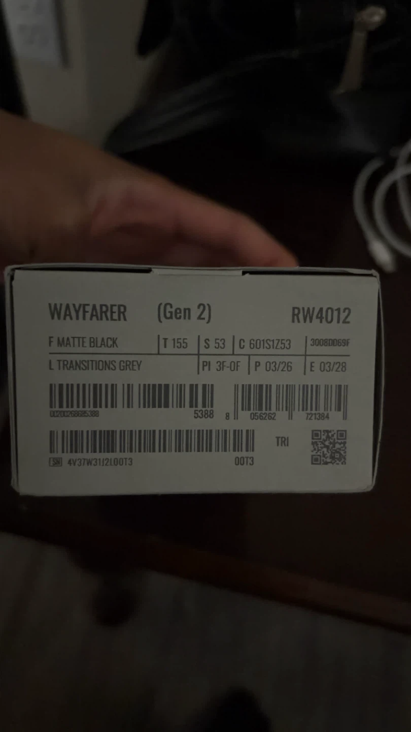 Ray-Ban Meta Wayfarer Gen 2 Smart Glasses - photo 3