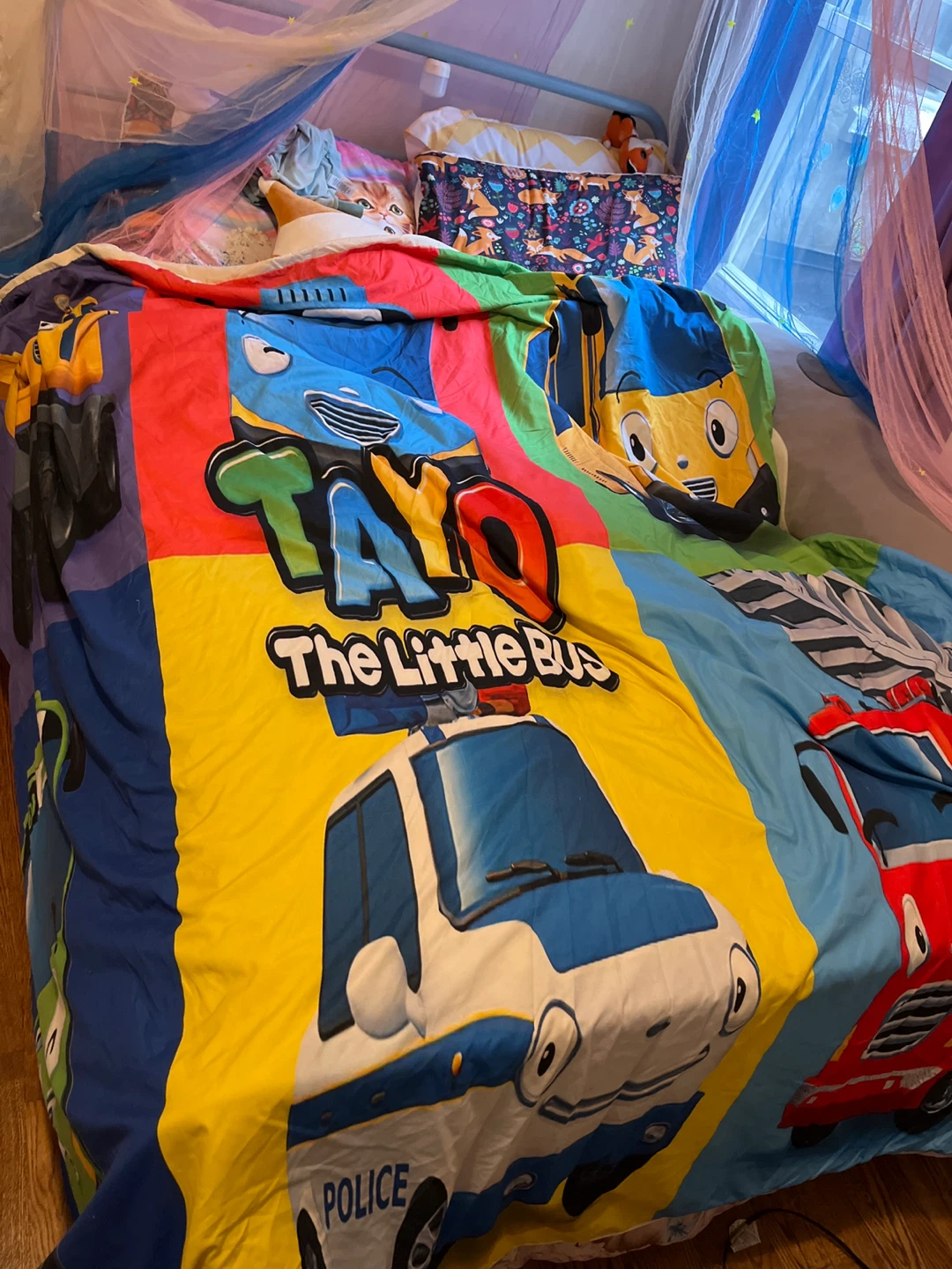 Tayo The Little Bus Full size Duvet Cover Set