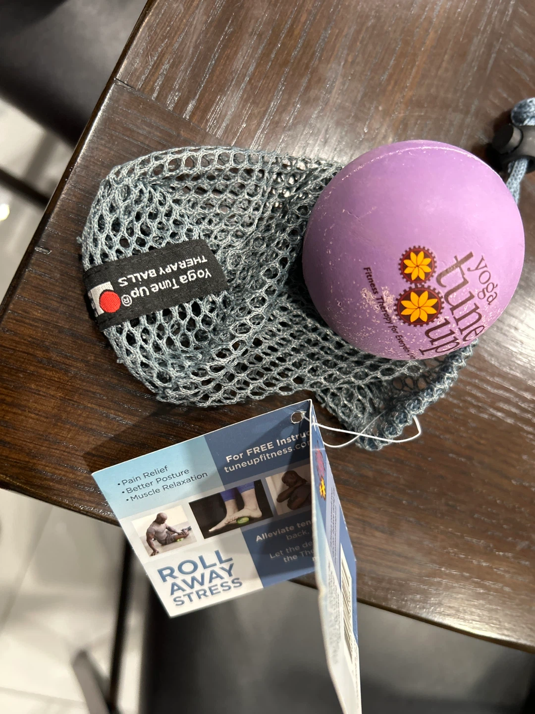 One Yoga Tune Up Therapy Ball with Mesh Bag