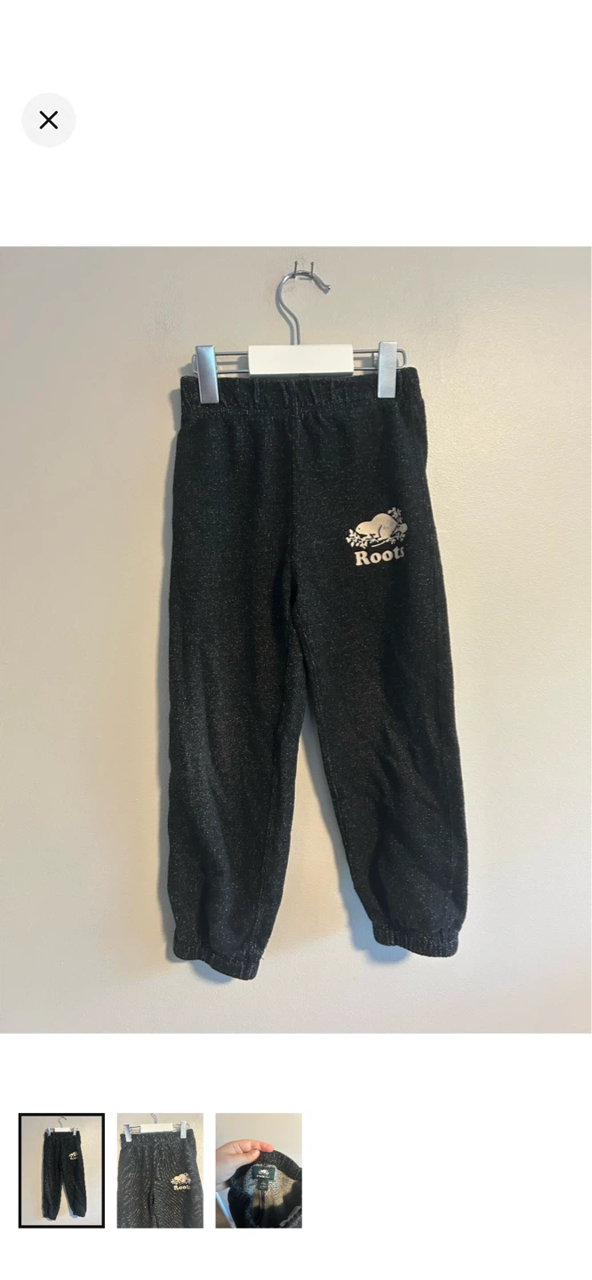Roots Kids Sweatpants Size 4T