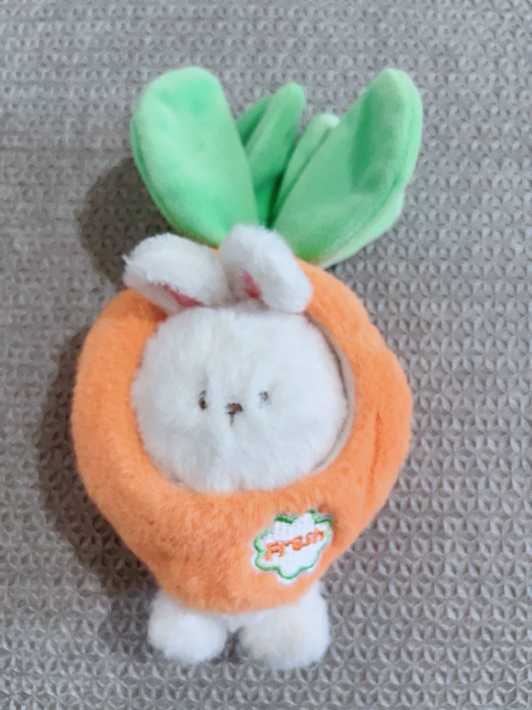 Plush Carrot Bunny Toy