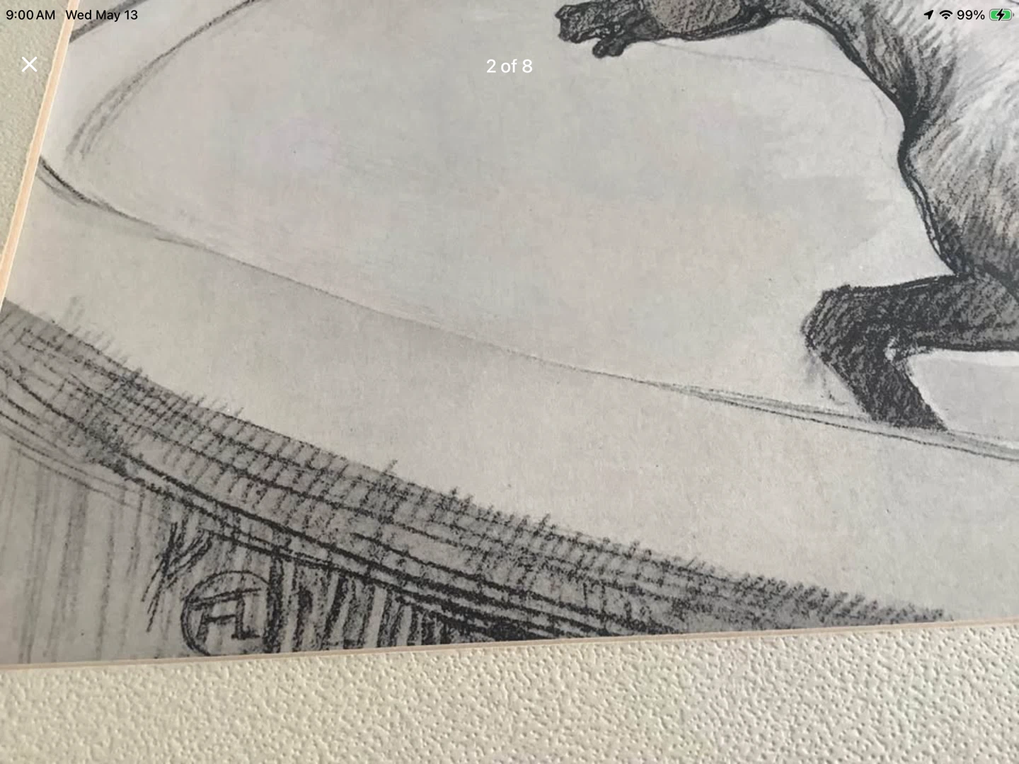#1 Henri de Toulouse-Lautrec’s “At the Circus:Jockey” 🐞 - photo 2