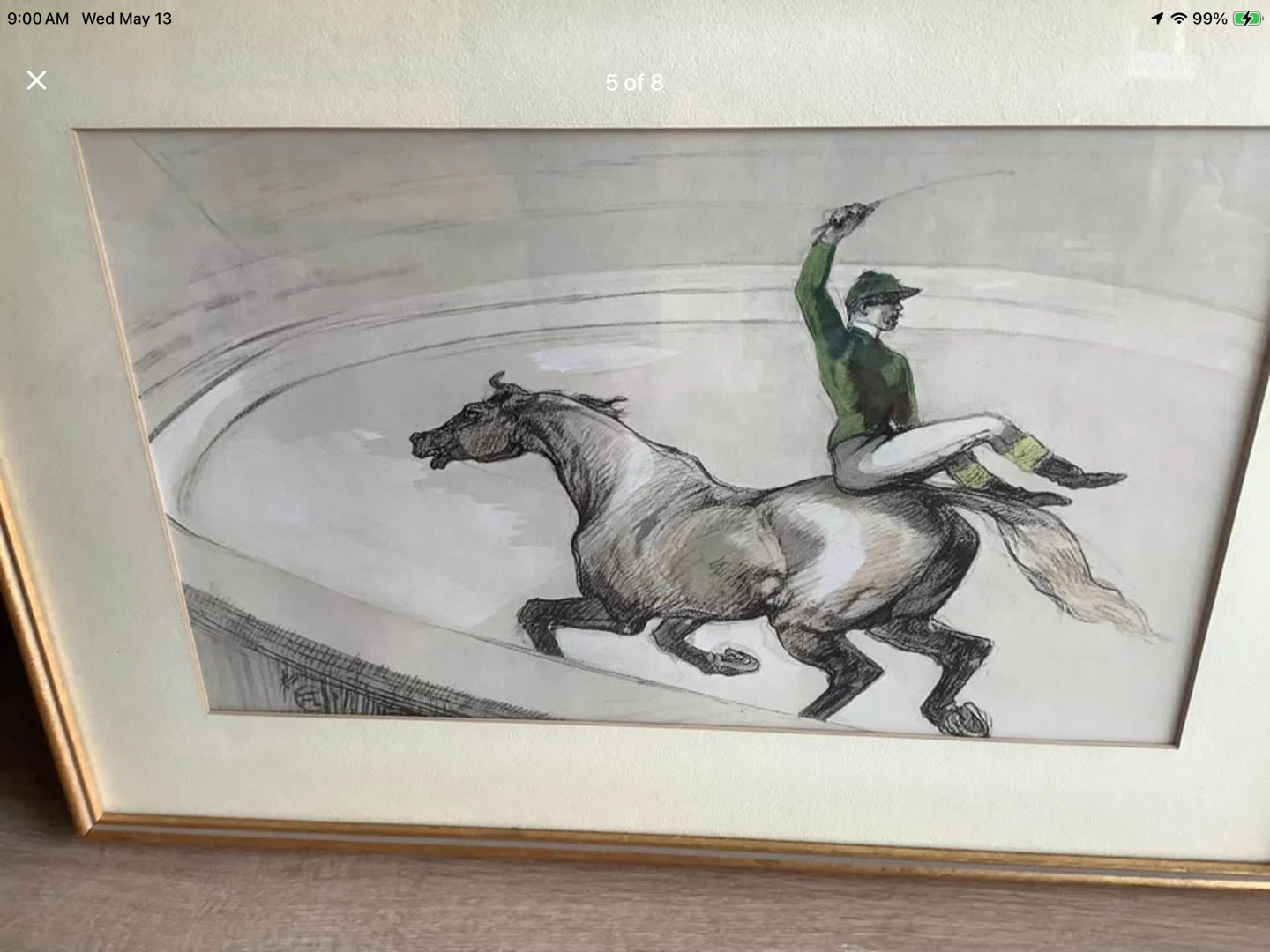 #1 Henri de Toulouse-Lautrec’s “At the Circus:Jockey” 🐞 - photo 5