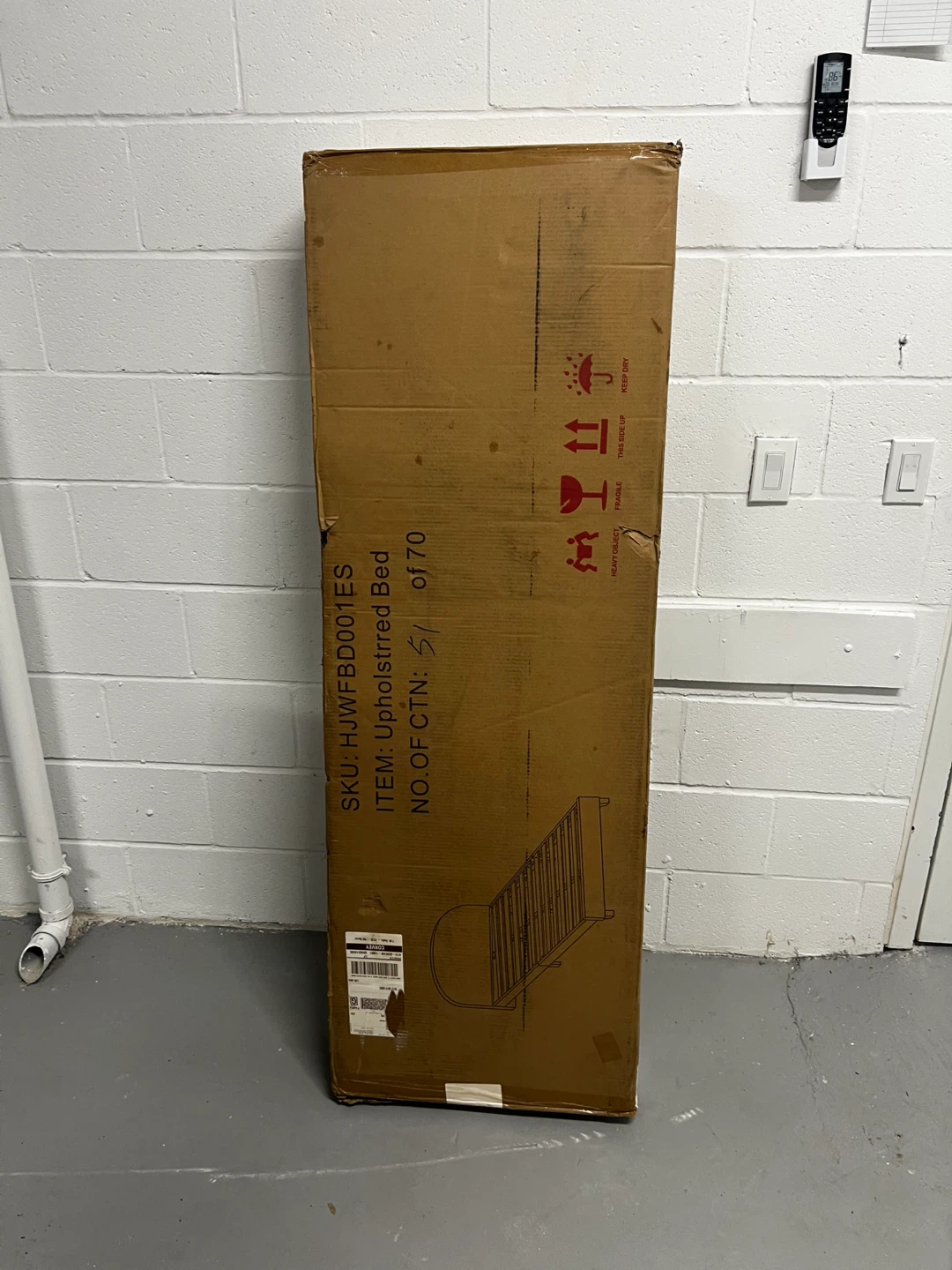 Upholstered Bed Frame in Box - photo 4
