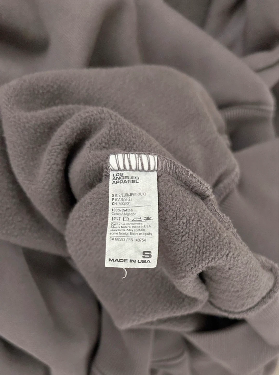 Los Angeles Apparel "ye must be Born again" Hoodie - photo 4