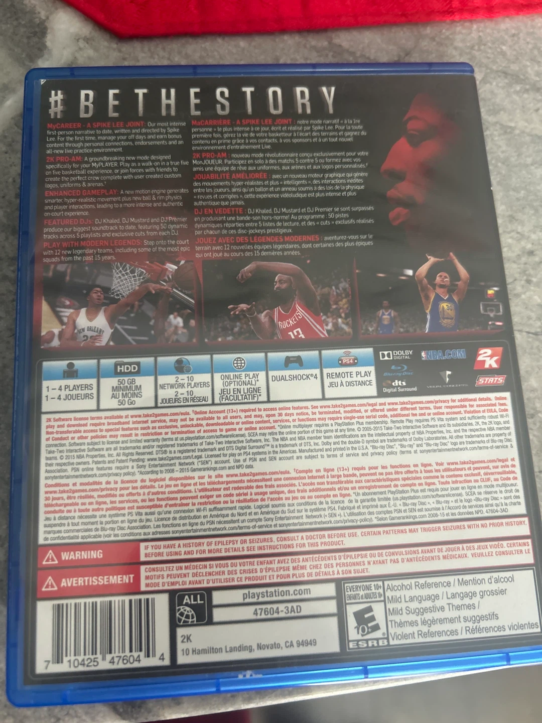 NBA 2K16 PlayStation 4 Video Game - photo 2