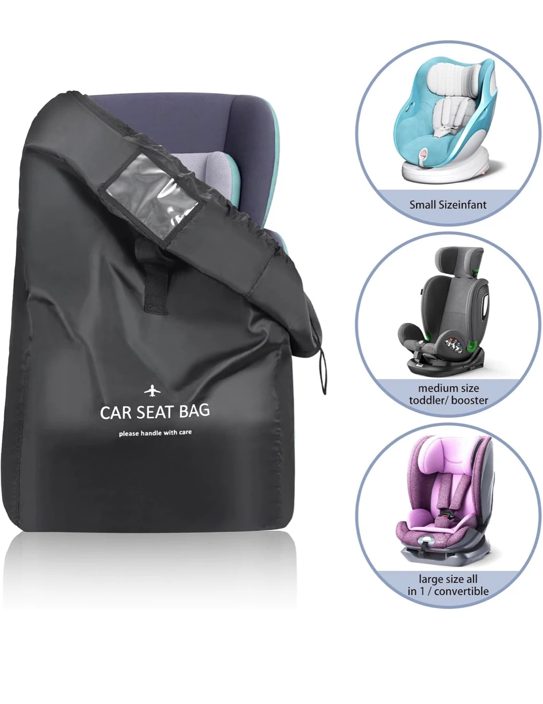 Universal Car Seat Travel Bag - photo 3