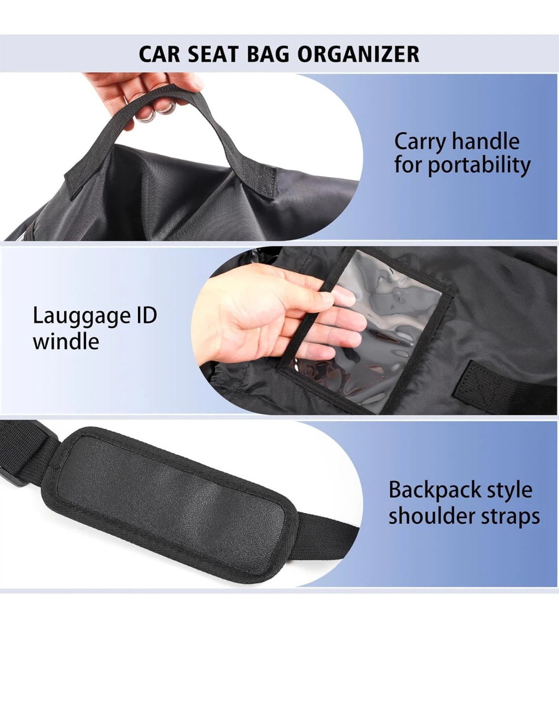 Universal Car Seat Travel Bag - photo 4