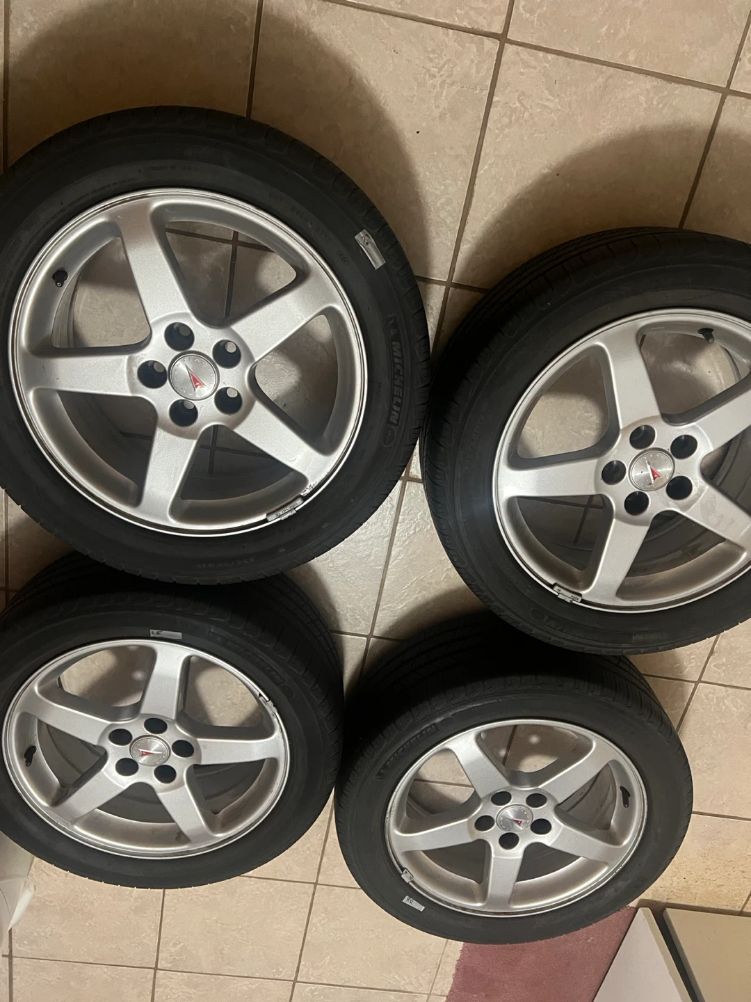 Michelin Tires defender all season on original Gm rim