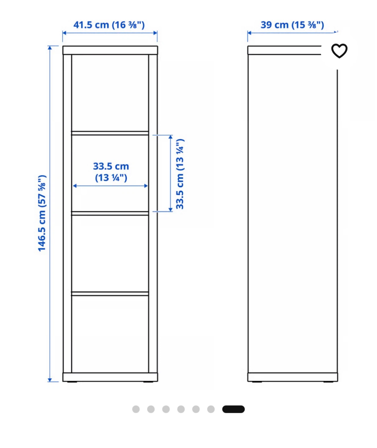 IKEA KALLAX Shelf Unit - photo 4