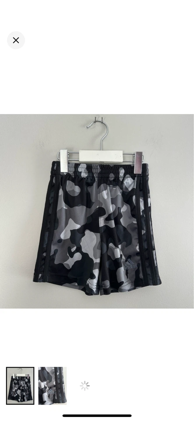 Adidas Kids' Camouflage Shorts Size 3T
