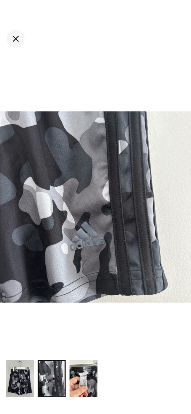 Adidas Kids' Camouflage Shorts Size 3T - photo 2