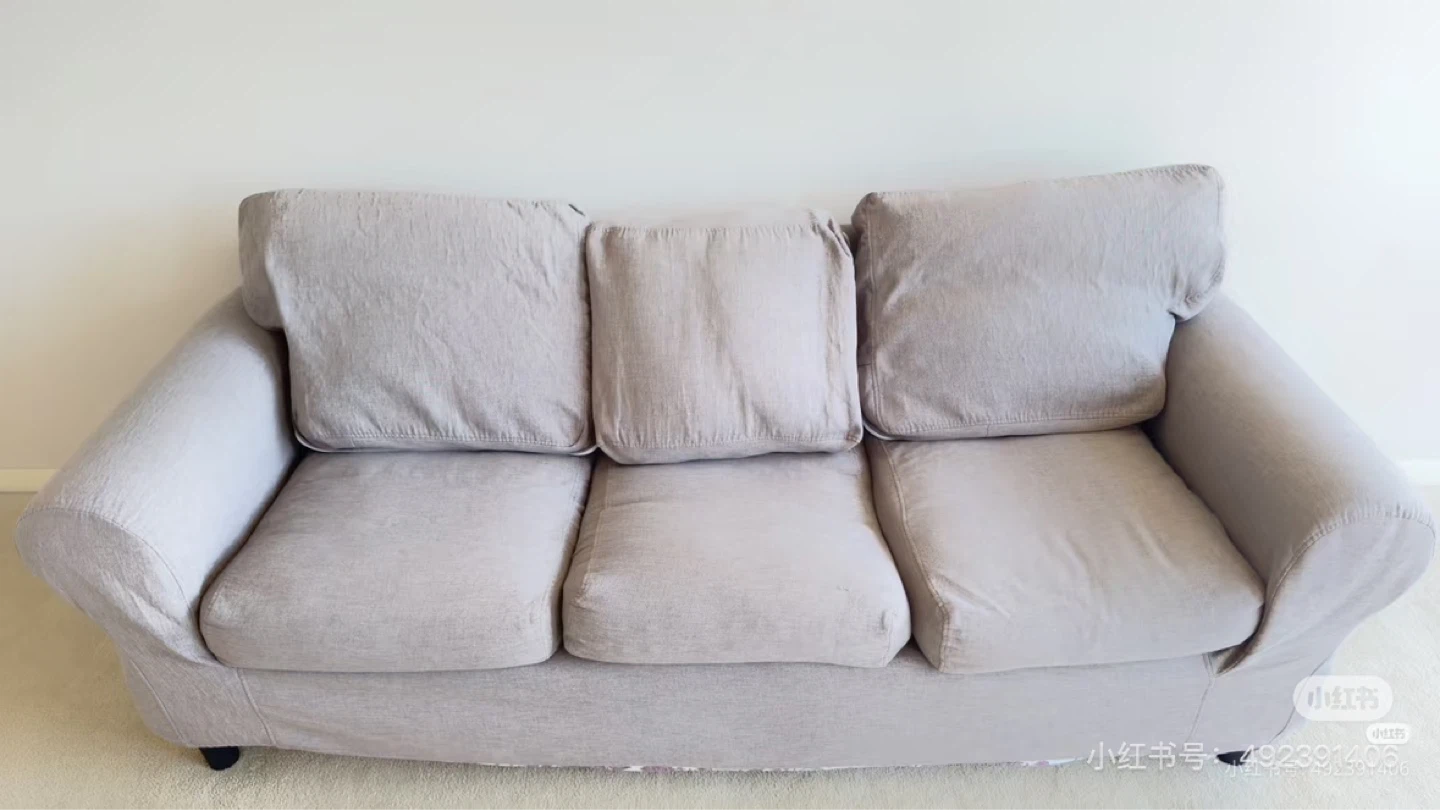 Light Grey Linen Sofa