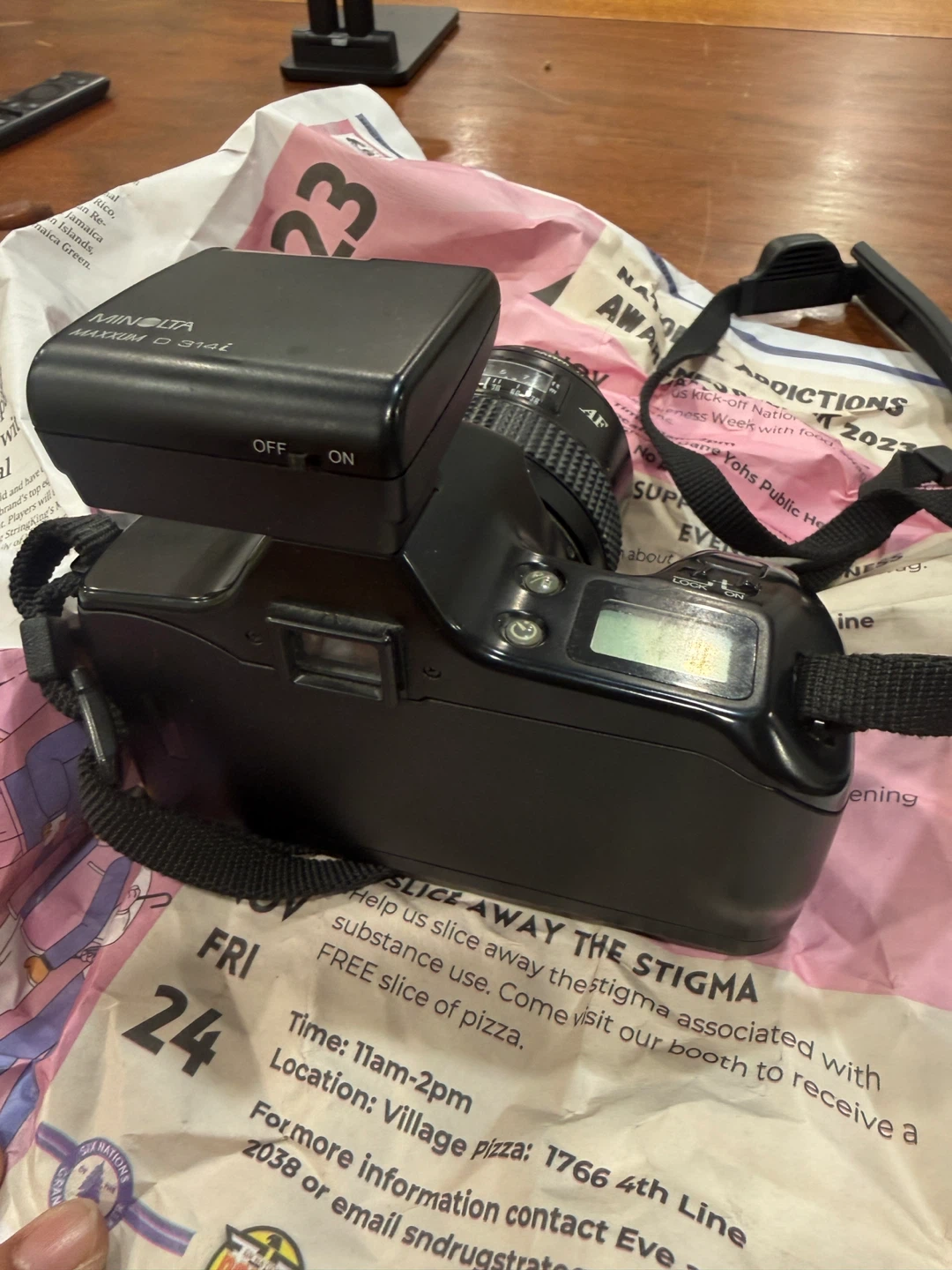 Minolta Maxxum 3000i 35mm Film Camera with Flash - photo 4