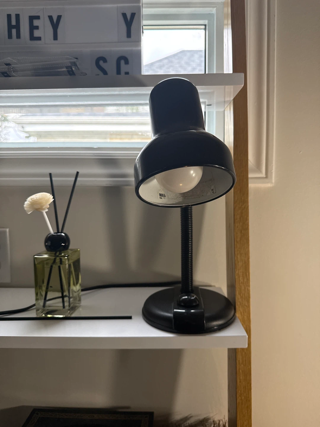 Black Adjustable Desk Lamp