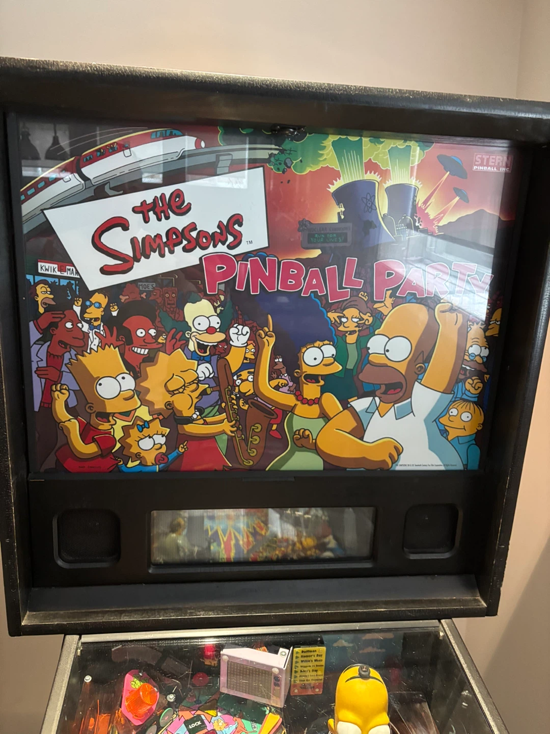 Simpsons and Bugs bunny Pinballs by Bally Pinball Machine - photo 5