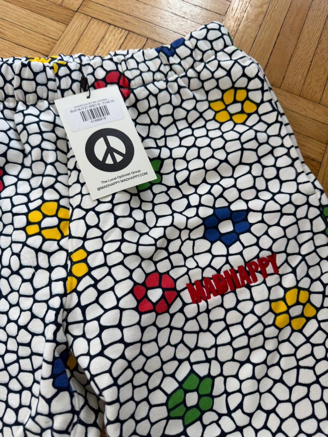 Brand New - Madhappy Designer Sweatpants - Mosaic Flowers - photo 2