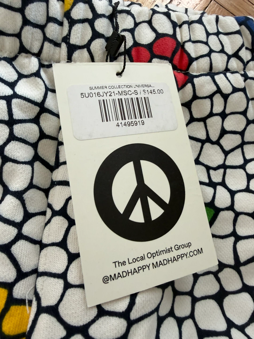 Brand New - Madhappy Designer Sweatpants - Mosaic Flowers - photo 3