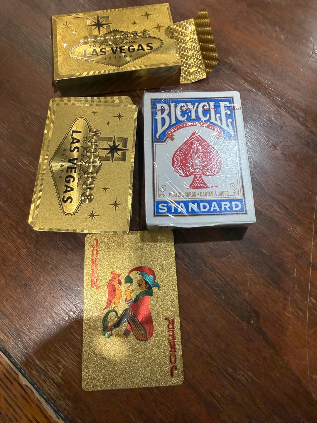 Bicycle Standard Playing Cards & Las Vegas Gold Deck - photo 3
