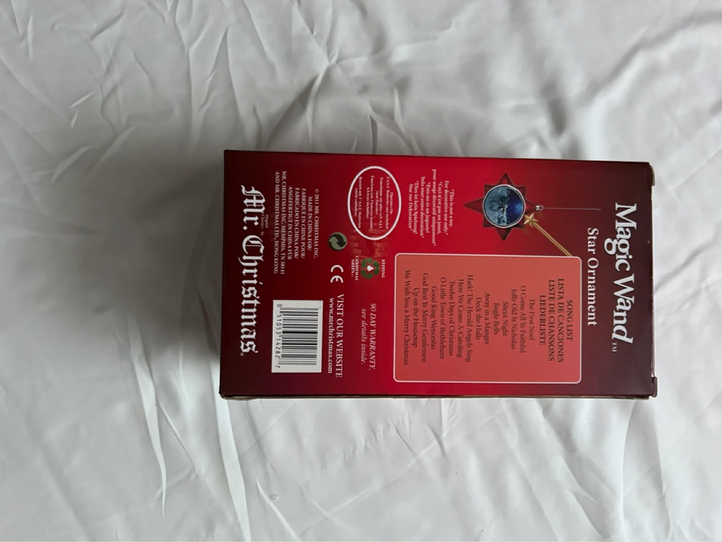 Mr. Christmas Magic Wand Star Ornament - photo 2