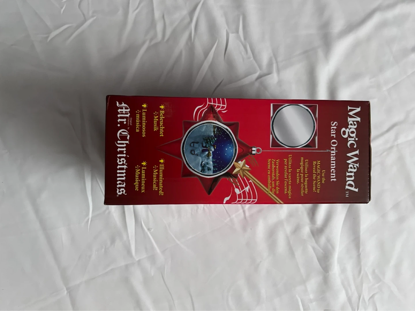 Mr. Christmas Magic Wand Star Ornament - photo 3