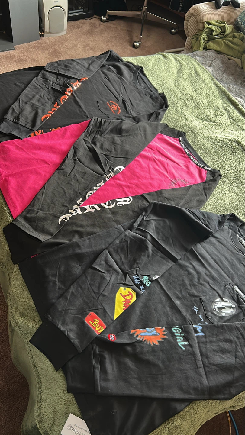 Chrome heart long sleeve - photo 2
