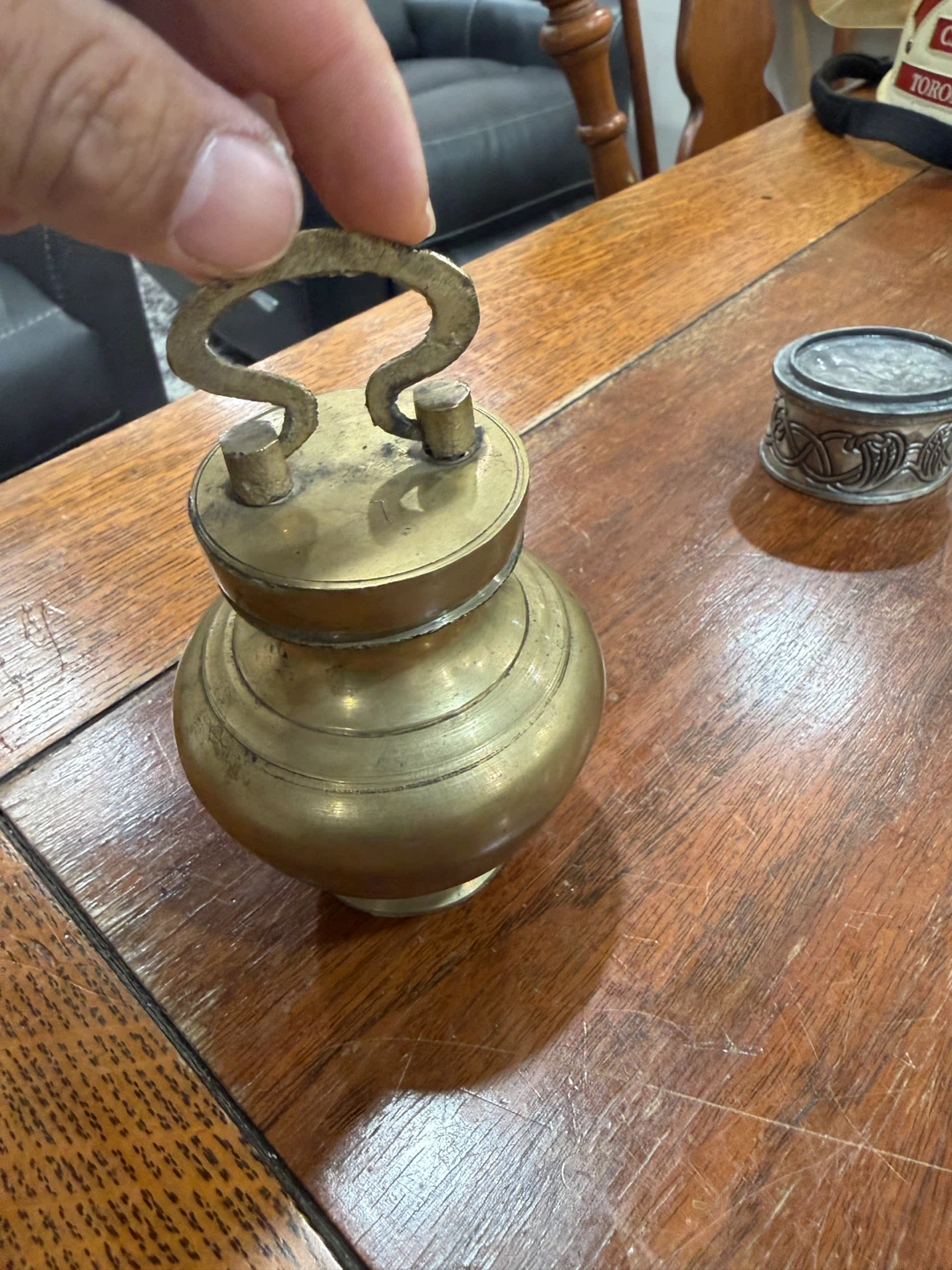 Vintage Brass Oil Lamp/Sprayer - photo 2