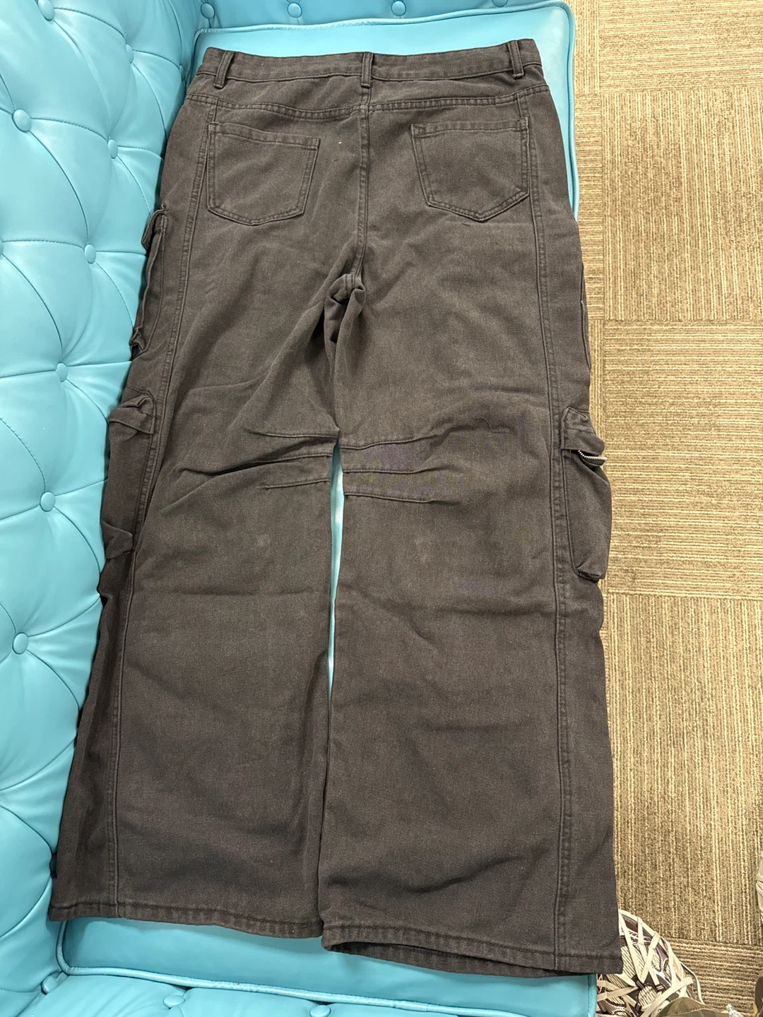 Black bullet pants in the style of Balenciaga - photo 2