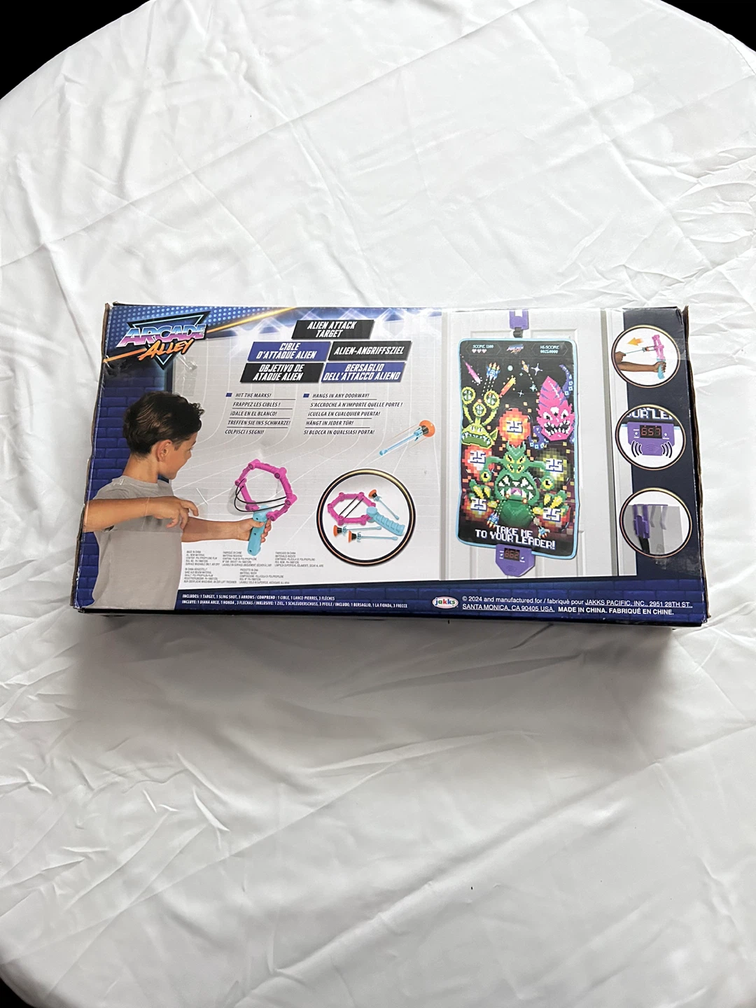 Arcade Shooter Alien Attack Target Toy