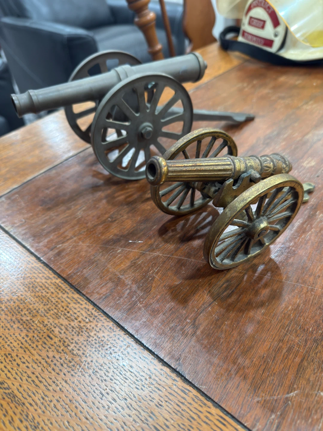 Two Decorative Miniature Cannons - photo 3