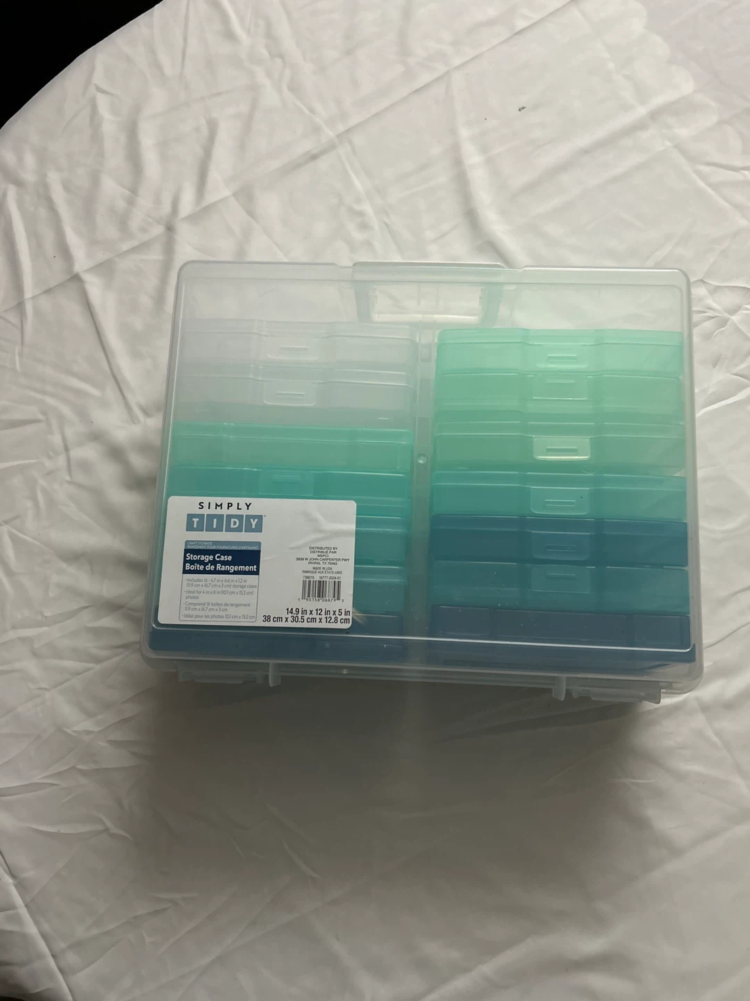 Simply Tidy Storage Case with 16 Small Boxes