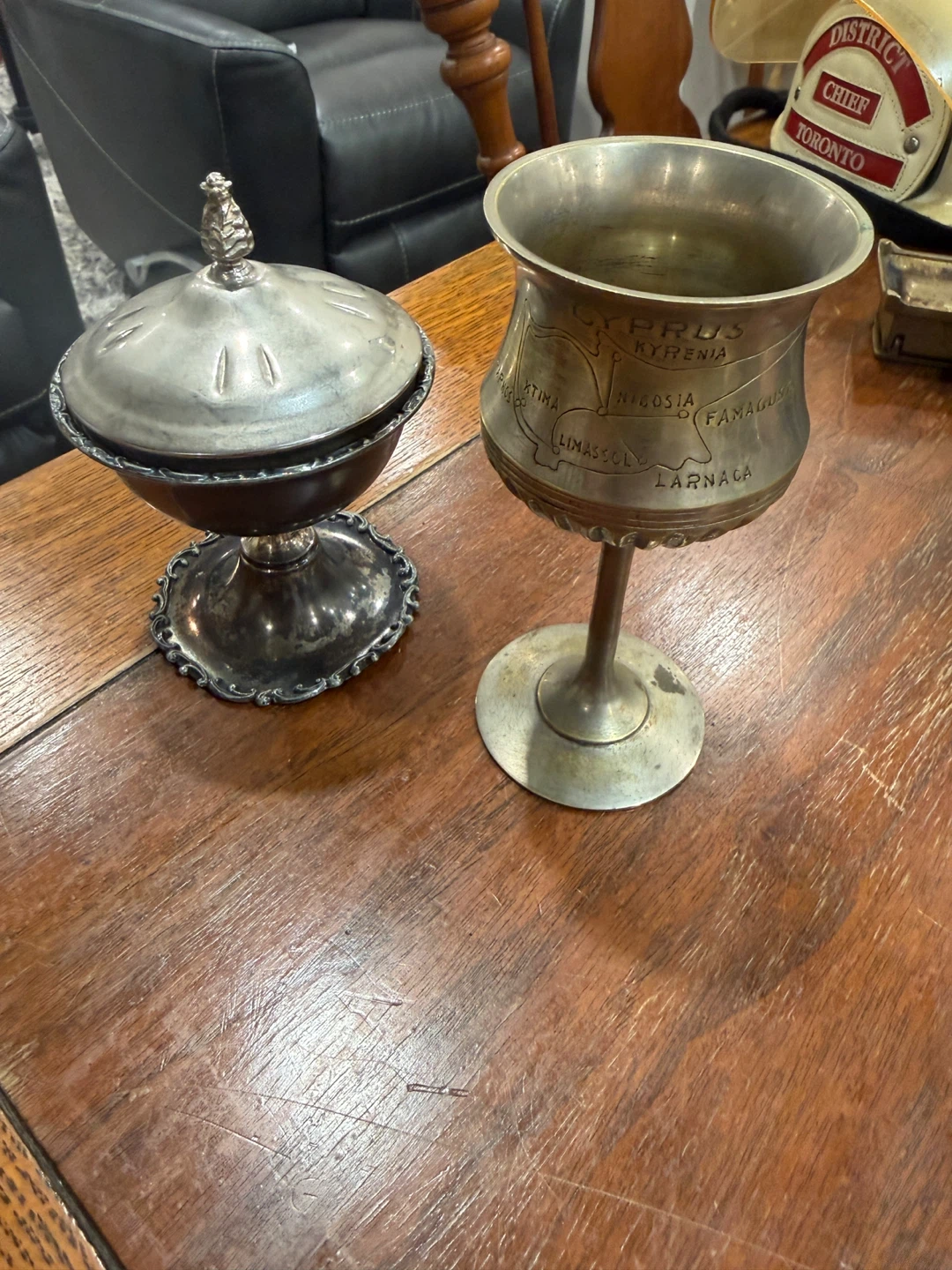 Vintage Silver-Plated Tea Set Pieces - photo 2