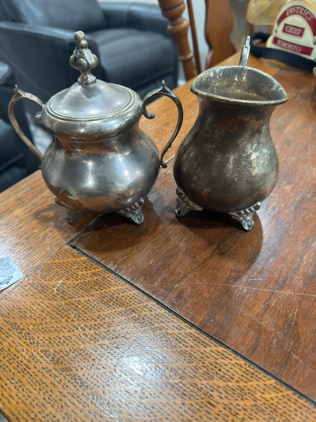 Vintage Silver-Plated Tea Set Pieces - photo 3