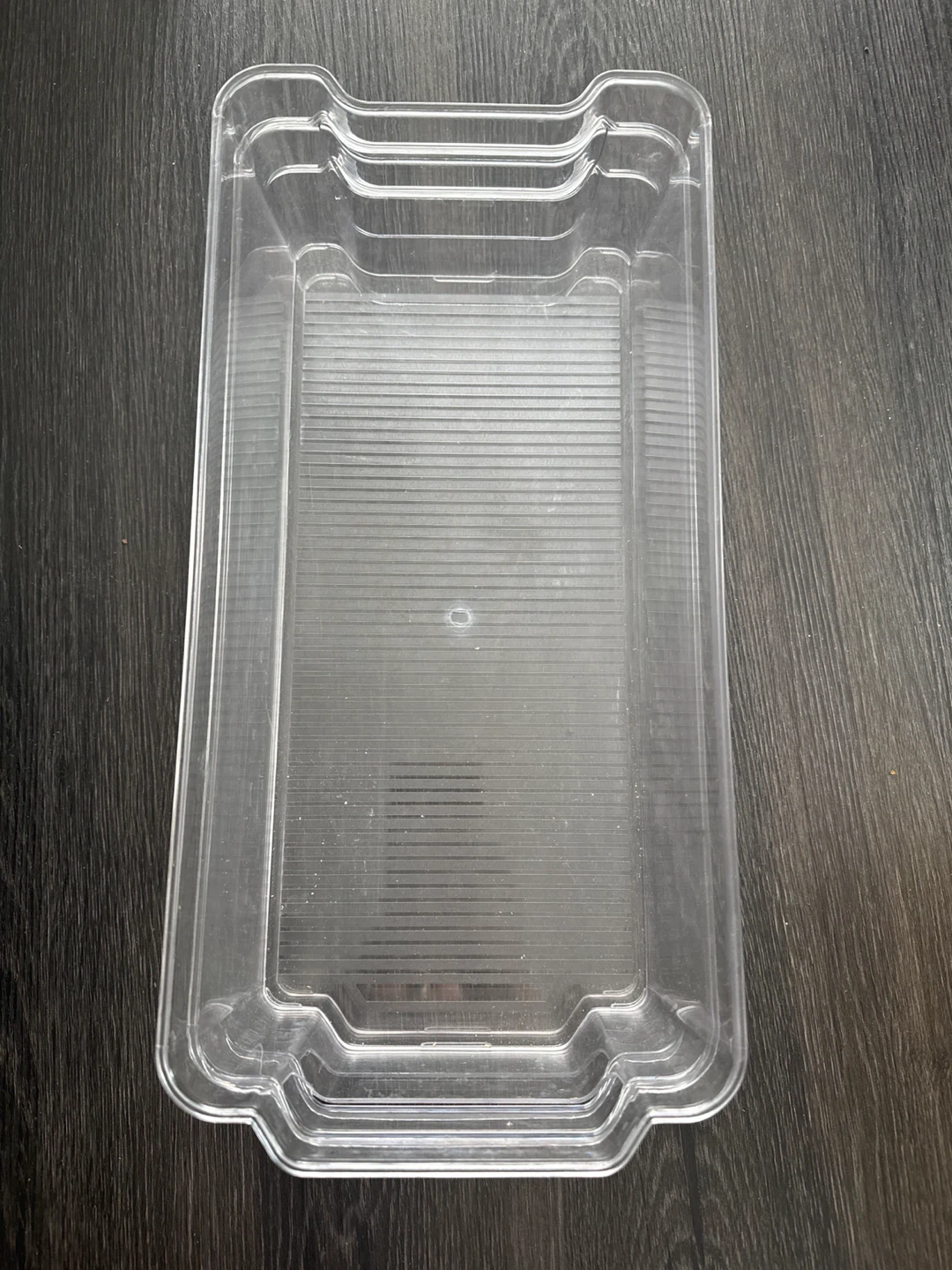 Clear Plastic Storage Organizer Tray