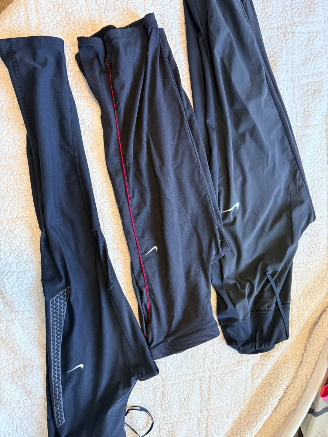 3 pieces Nike Running Pants - Black