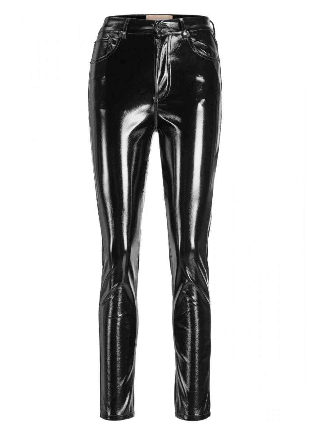 NWT JJXX Black Faux Leather Slim Fit Pants Size S