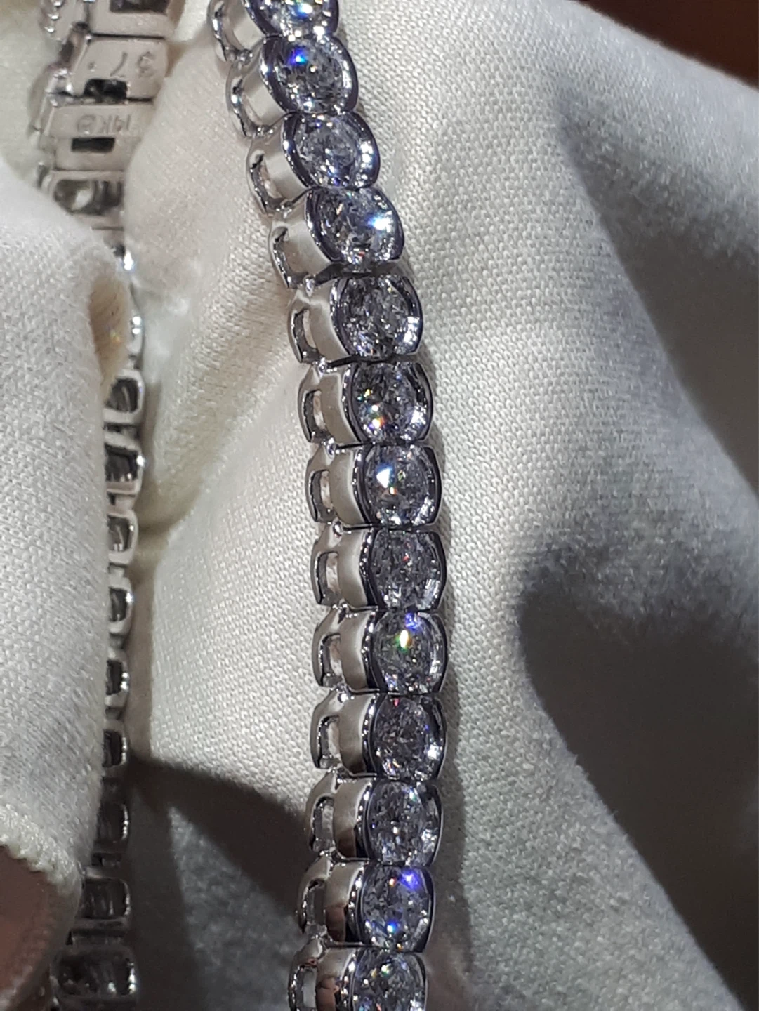 14K Gold Diamond Tennis Bracelet - photo 2
