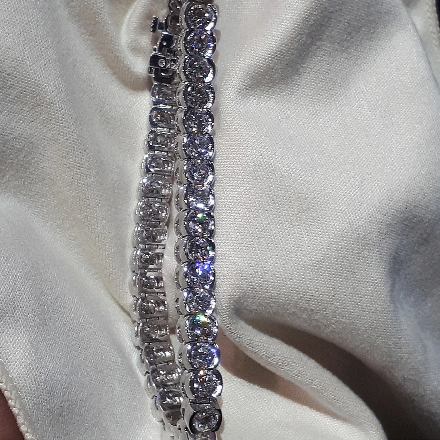 14K Gold Diamond Tennis Bracelet
