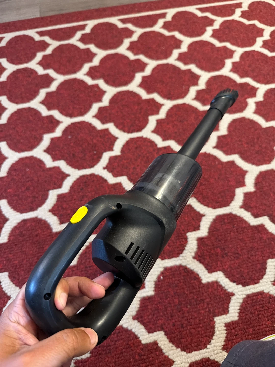 Black Handheld Vacuum Cleaner