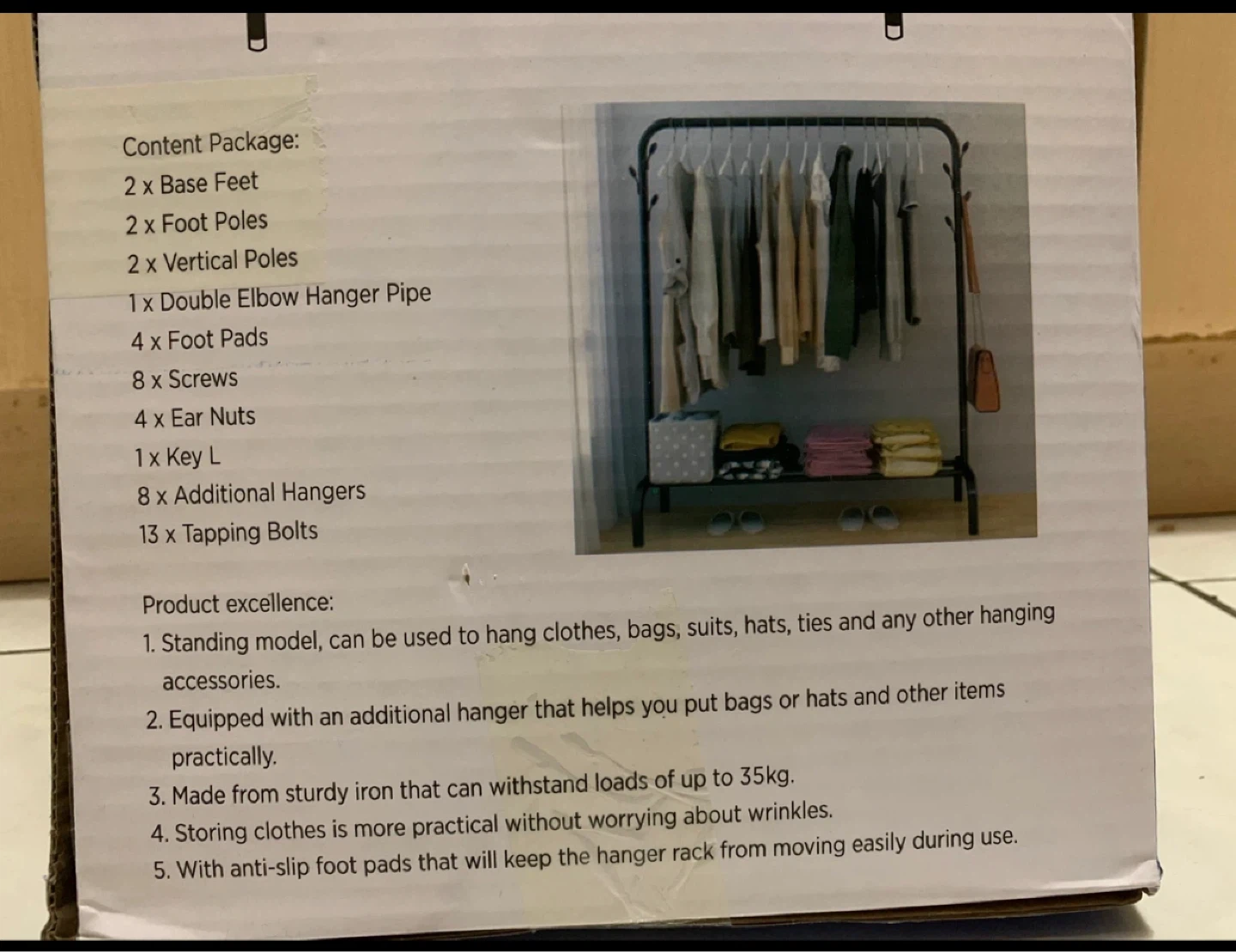 Sturdy Clothes Rack - photo 2