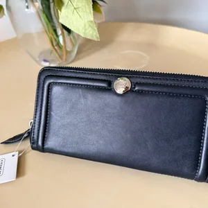 Brand New Coach Zip Around Wallet