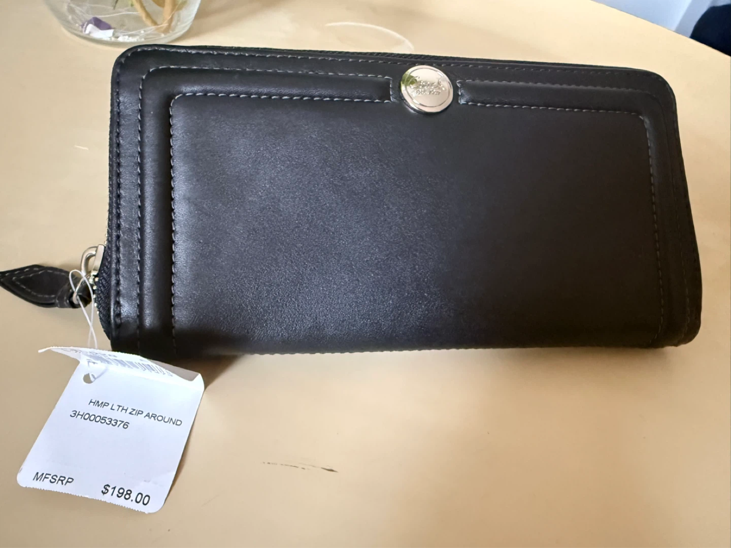 Brand New Coach Zip Around Wallet - photo 2
