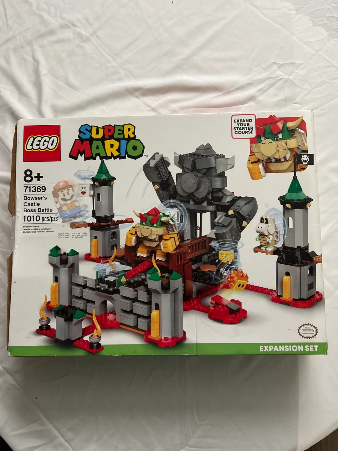 LEGO Super Mario 71369 Bowser's Castle Boss Battle Expansion Set